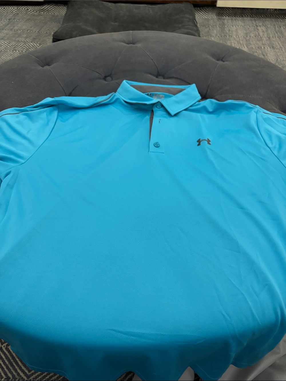 Under Armour Men’s Turquoise Polo Shirt